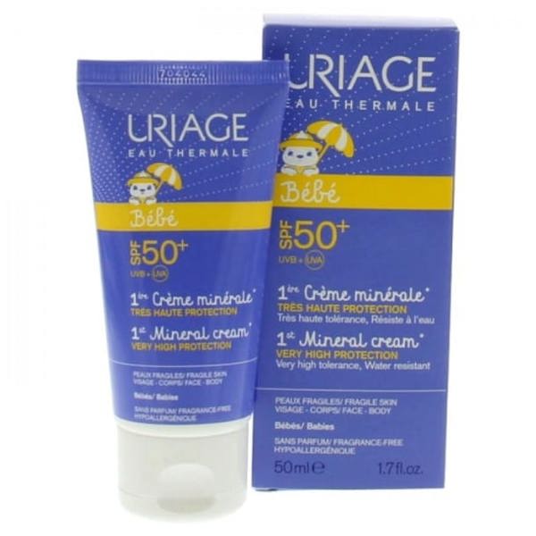 Uriage bebe spf50 mineralna krema